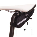 BiKase Momentum Strap-On Seat Bag Black-2