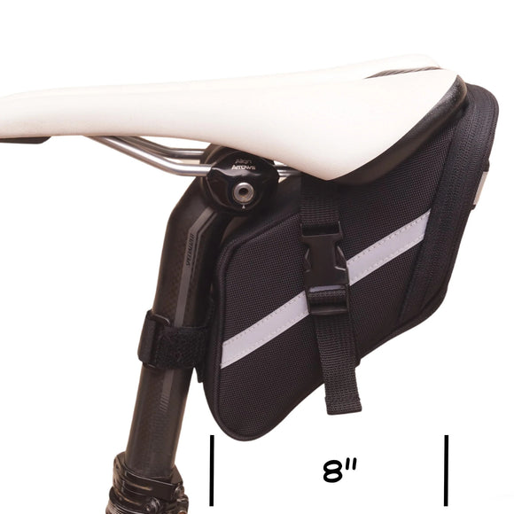 BiKase Momentum Strap-On Seat Bag Black