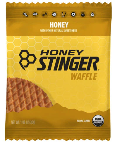 Honey Stinger Organic Gluten Free Waffles Box of 12 Honey Stinger