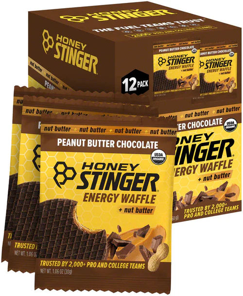 Honey Stinger Organic Gluten Free Waffles Box of 12