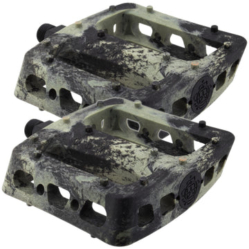 Buy black-army-green-swirl Odyssey MX Twisted Pro Platform Pedals