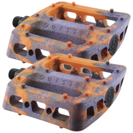 Buy midnight-purple-orange-swirl Odyssey MX Twisted Pro Platform Pedals