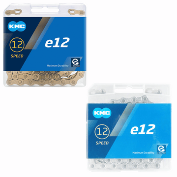 KMC e12 12-Speed e-Bike Chain 136 Links KMC