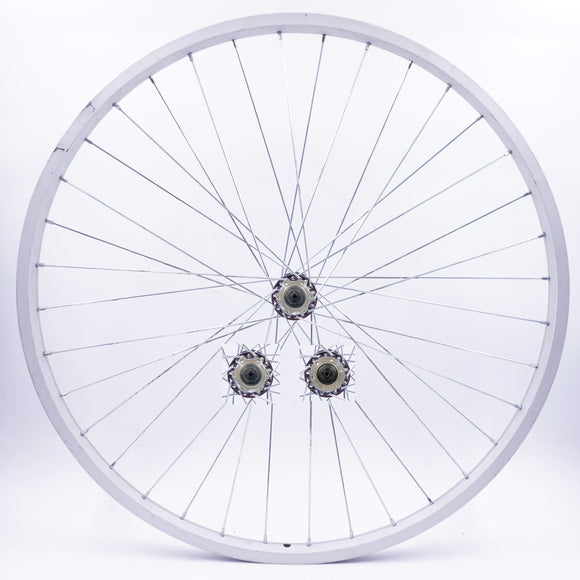 Open Box 26-inch Blemished FRONT Aluminium 9x100 QR Disc Mountain Bike Wheel