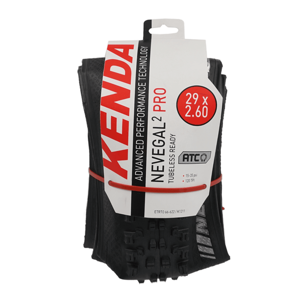 Kenda K1211 Nevegal 2 Pro Folding Tubeless Bike Tire ATC 29x2.60 Kenda