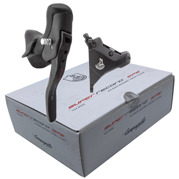 Campagnolo Super Record H12 EP21 EPS Hydraulic Disc Brake LEFT HAND Shifter and Caliper 160mm