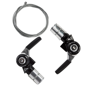 SunRace SL-R96 Front and Rear Bar End Shifter (Set) SunRace