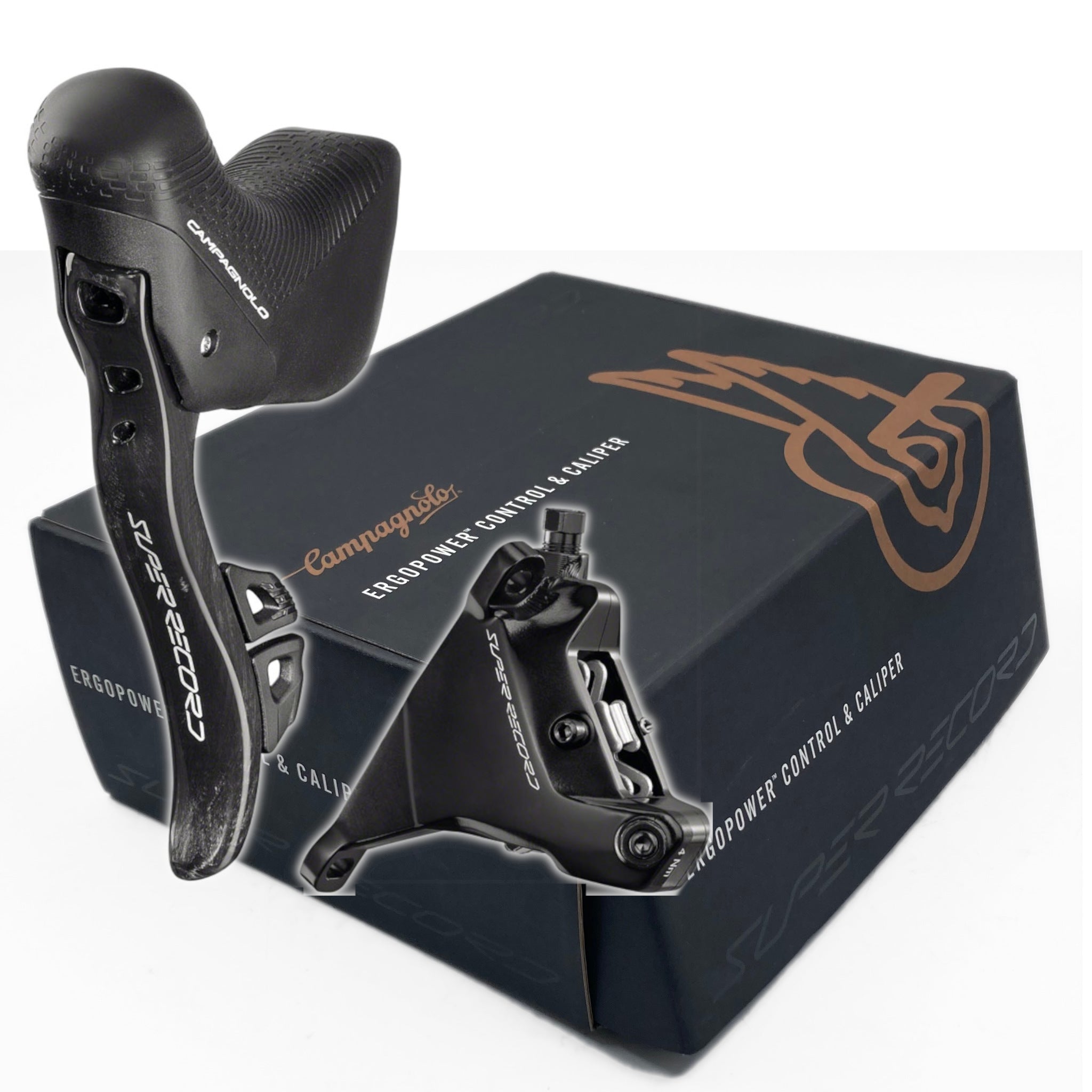 Campagnolo Super Record WRL Hydraulic Disc Brake LEFT HAND Shifter/Cal ...