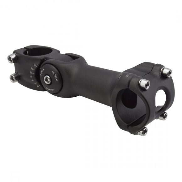 Sunlite 1-1/8" Multi-Fit Threadless Adjustable Stem With Shims Sunlite