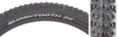 Arisun Sharktooth 29x2.8" 220 Studded Wire Bead 60TPI Tire Arisun