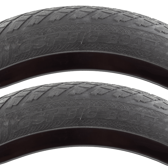 CST Big Boat 26x4.00 E25 E-Rated Fat Wire Bead Tire