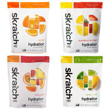 Skratch Labs Hydration Sport Drink Mix 60 Serving Resealable Pouch Skratch Labs