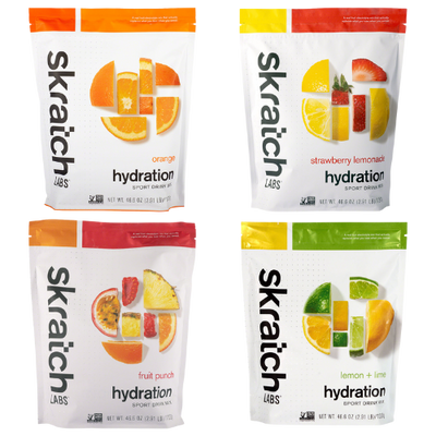 Skratch Labs Hydration Sport Drink Mix 60 Serving Resealable Pouch Skratch Labs