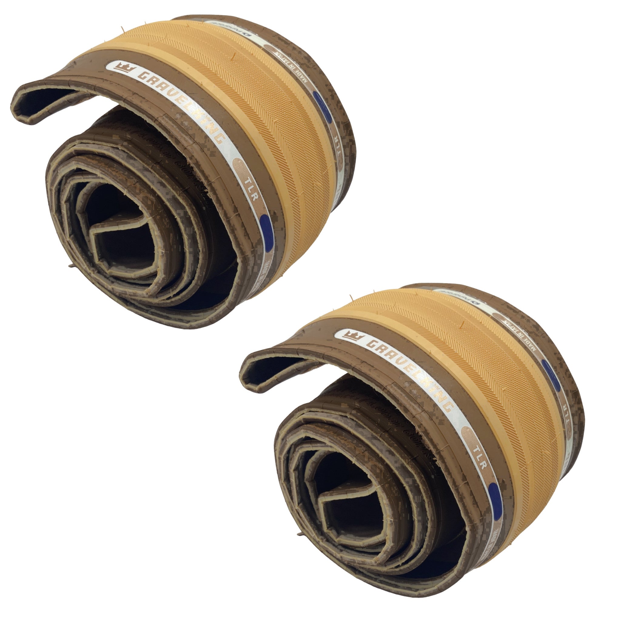 Panaracer Limited Edition GravelKing Slick TLR 700x40 Tire Honey or Cranberry