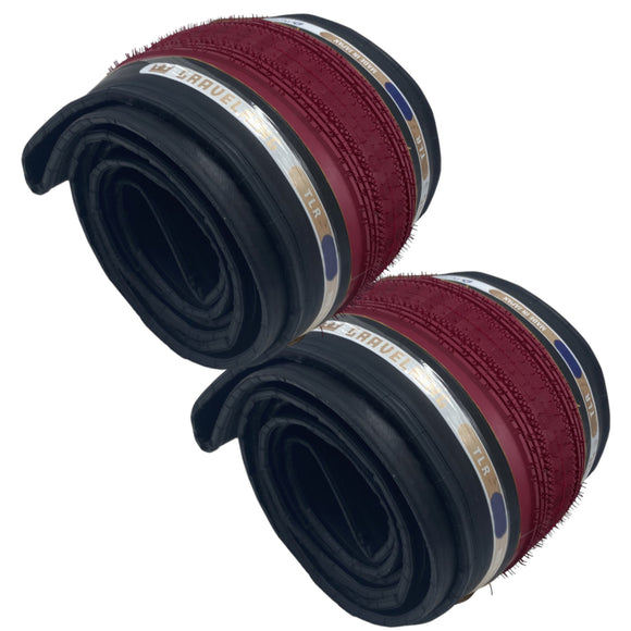 Panaracer GravelKing LTD SS TLR 700c Cranberry Tubeless Tire
