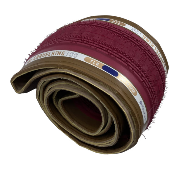 Panaracer GravelKing LTD SS TLR 700c Cranberry Tubeless Tire