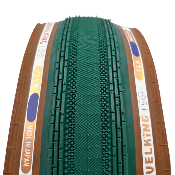 2026 Limited Edition Panaracer Gravelking TLR SS British Racing Green BROWNWALL Tubeless Folding Tire