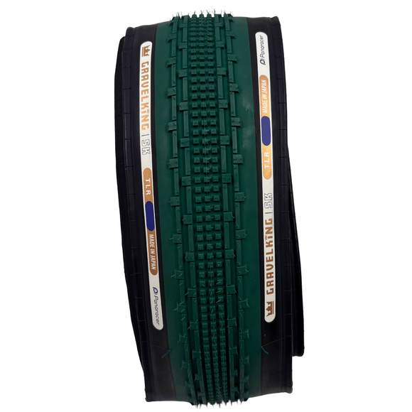 2026 Limited Edition Panaracer Gravelking TLR SK British Racing Green BLACKWALL Tubeless Folding Tire