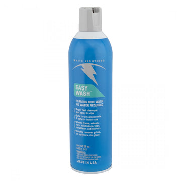White Lightning Easy Wash Bike Cleaner, 19oz Aerosol White Lightning