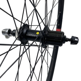 Sta-Tru 29 Inch Rear Centerlock Disc Black QR Wheel Shimano HG Cassette - 0