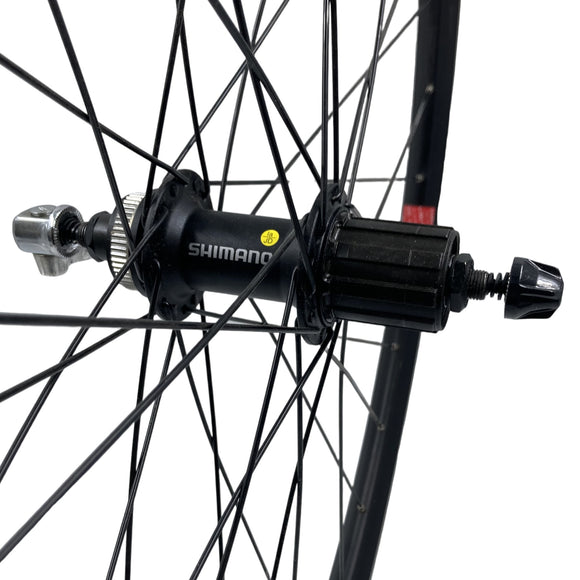 Sta-Tru 29 Inch Rear Centerlock Disc Black QR Wheel Shimano HG Cassette