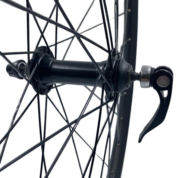 Sta-Tru 26 Inch Front 9x100 Doublewall Wheel Black