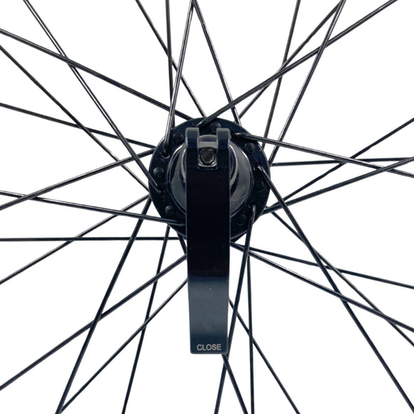 Sta-Tru 26 Inch Front 9x100 Doublewall Wheel Black