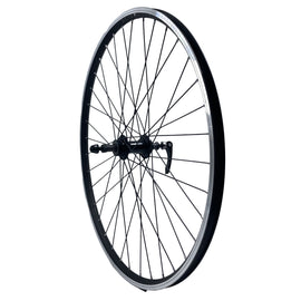 26-Inch Alex DC-19 Rear Black Freewheel MTB Doublewall QR Wheel