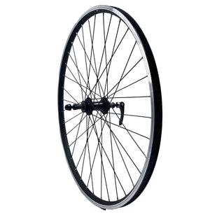 26-Inch Alex DC-19 Rear Black Freewheel MTB Doublewall QR Wheel