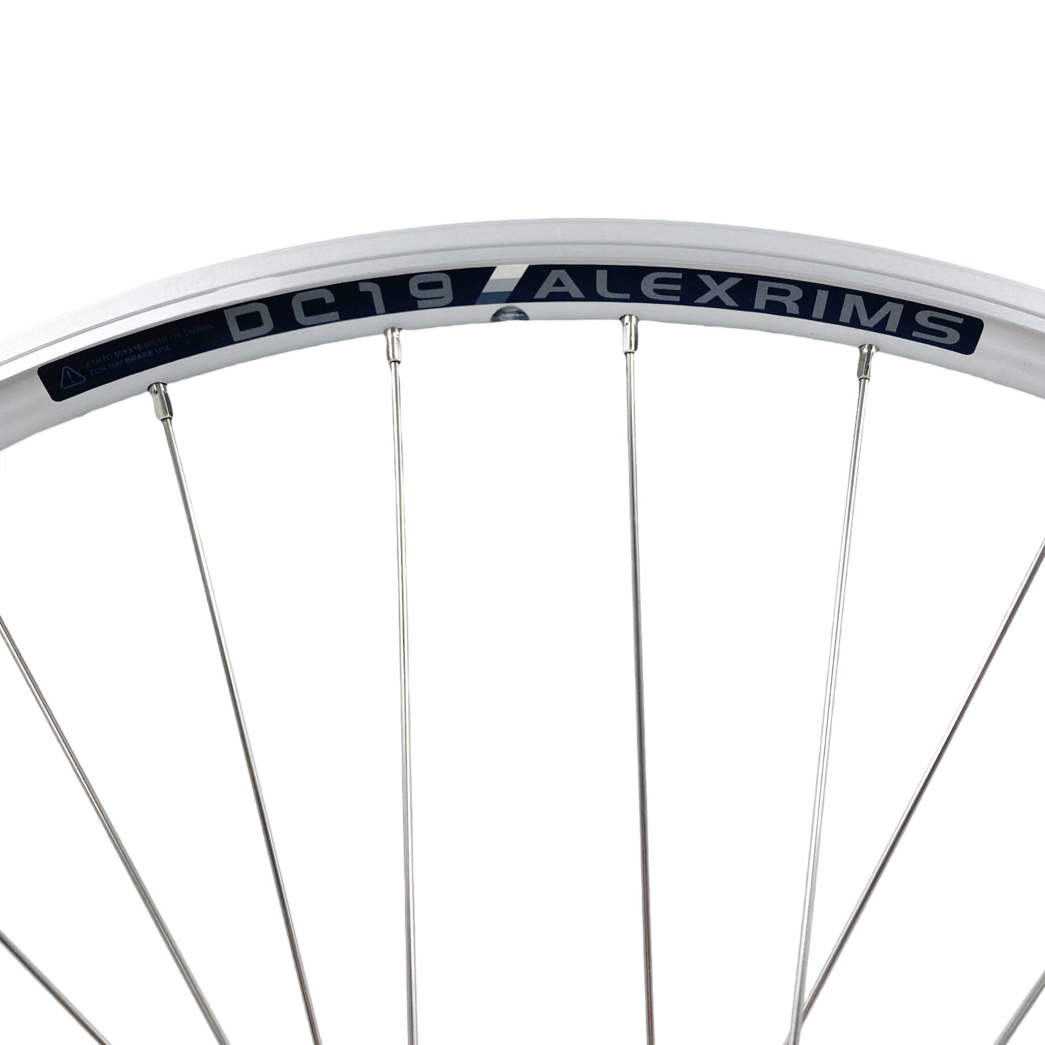 26-Inch Alex DC-19 Rear Silver Doublewall QR 5-8 speed Freewheel Wheel