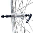 26-Inch Alex DC-19 Rear Silver Doublewall QR 5-8 speed Freewheel Wheel-3