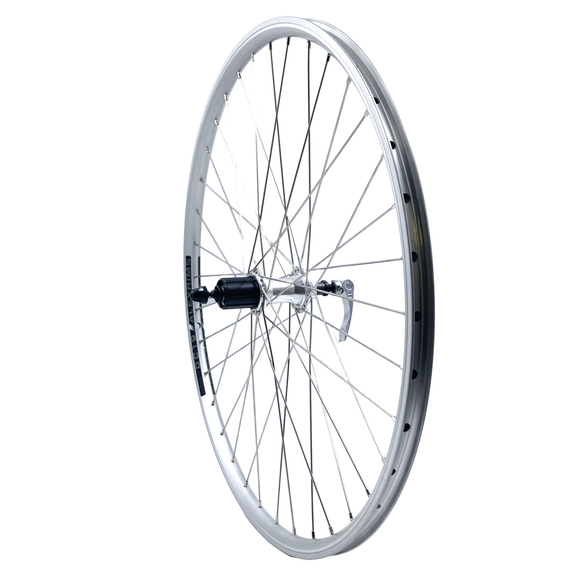 Alex DC-19 26-inch Silver 10x135 HG Cassette Type Rear Wheel