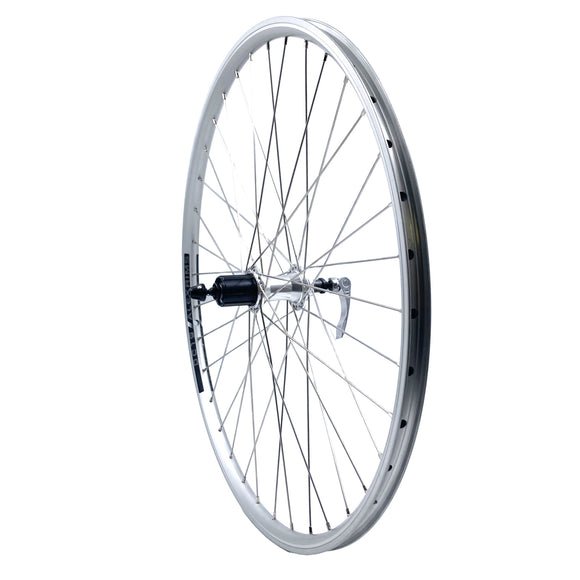 Alex DC-19 26-inch Silver 10x135 QR HG Cassette Type Rear Wheel