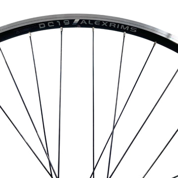 Alex DC19 700c Black QR HG Cassette Type Doublewall Wheelset 9x100 Front 10x135mm Rear Alex