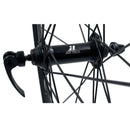 Alex DC19 700c Doublewall Hybrid Black QR Freewheel Wheelset-7