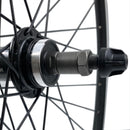 Alex DC19 700c Doublewall Hybrid Black QR Freewheel Rear Wheel-4