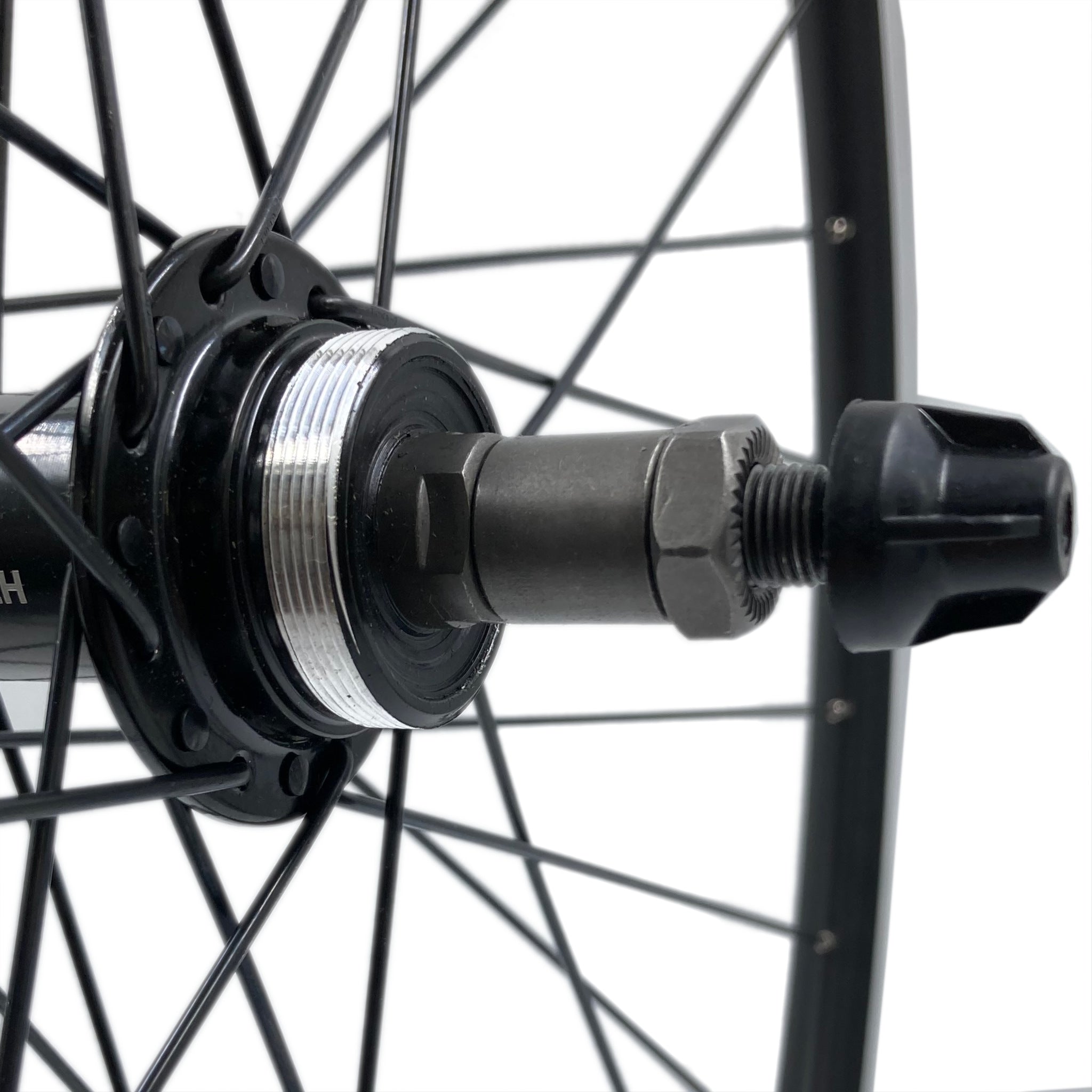 Alex DC19 700c Doublewall Hybrid Black QR Freewheel Wheelset