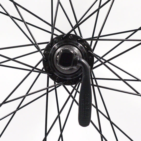 Alex DC19 700c 10x135 Rear QR HG Cassette Type Doublewall Wheel Black