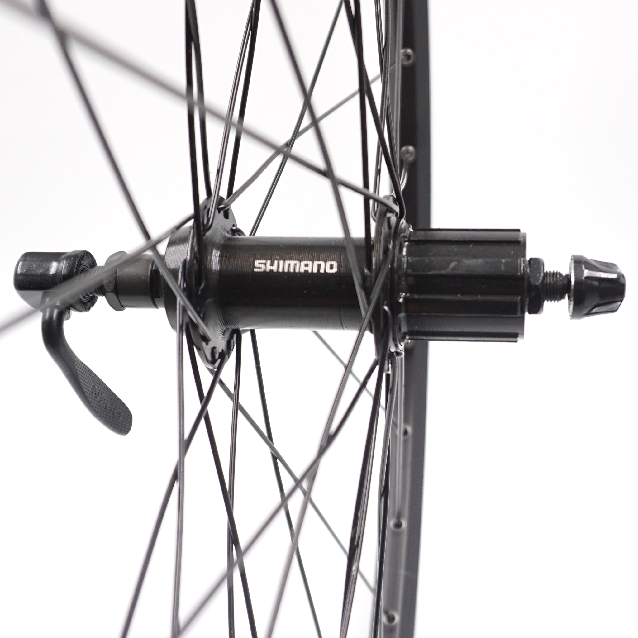 Alex DC19 700c 10x135 Rear QR HG Cassette Type Doublewall Wheel Black