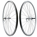 Alex DC19 700c Doublewall Hybrid Silver QR Freewheel Wheelset-1