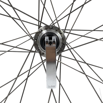 Alex DC19 700c Doublewall Hybrid Silver QR Freewheel Rear Wheel - The Bikesmiths