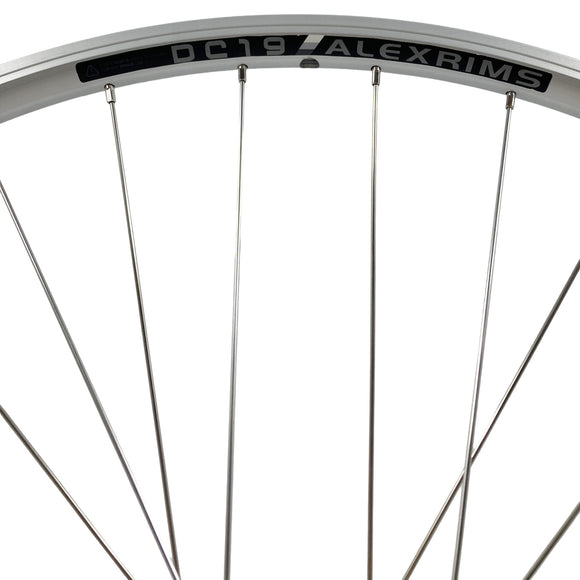 Alex DC19 700c Doublewall Hybrid  Silver QR Front Wheel