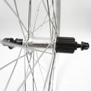 Alex DC19 700c Doublewall Shimano HG Hybrid Silver QR Rear Wheel-5