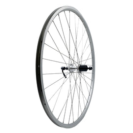 Alex DC19 700c Doublewall Shimano HG Hybrid Silver QR Rear Wheel