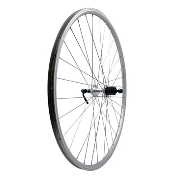 Alex Shimano  DC19 700c Doublewall HG Hybrid Silver QR Rear Wheel - The Bikesmiths