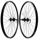 Alex DM18 27.5-inch FRONT and REAR HG Cassette Type Disc Black Wheelset QR 9x100mm/ 10x135mm-1