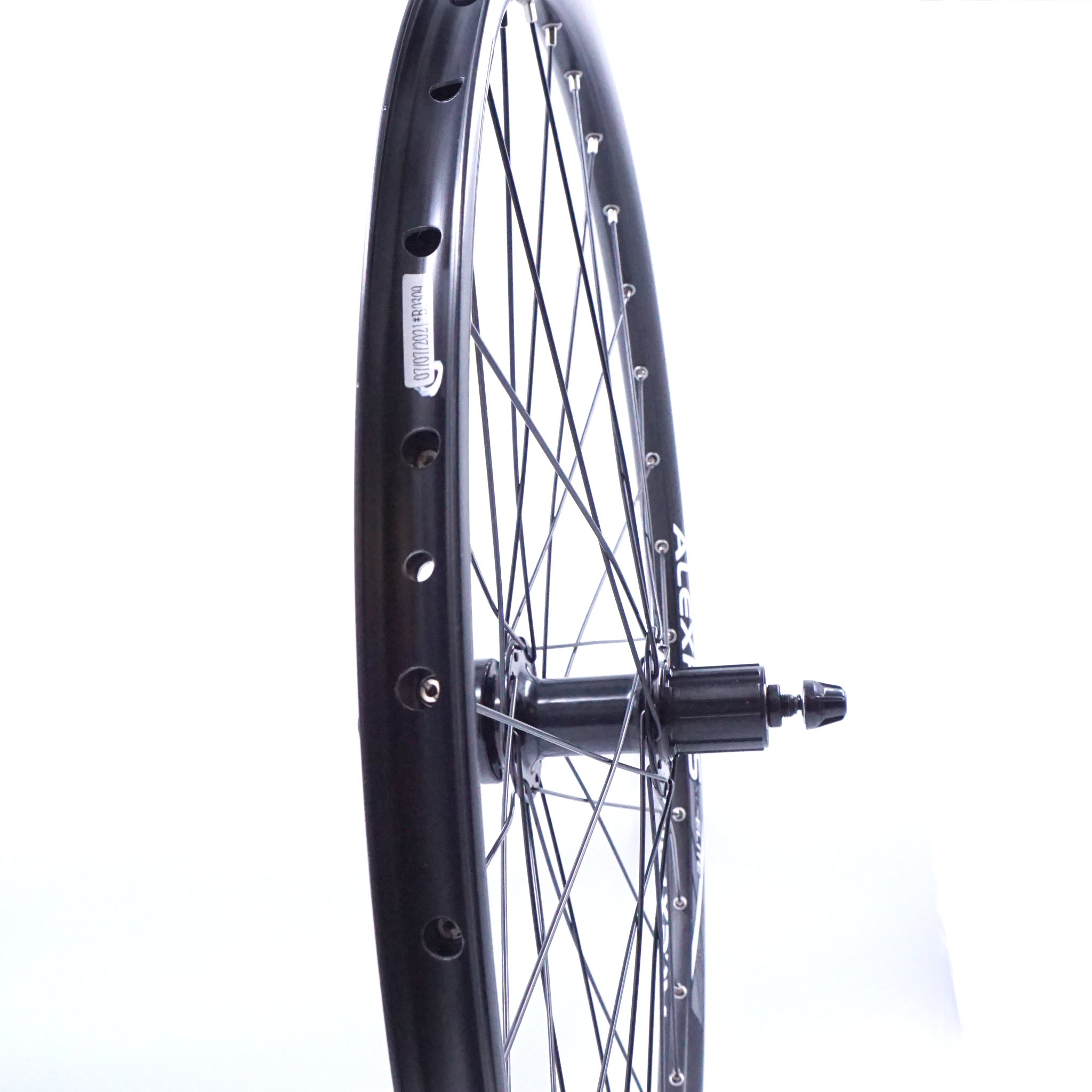 Alex XD-Elite 27.5 Inch Black Front and Rear QR 6-Bolt Disc HG Cassette Type Wheelset