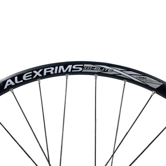 Alex XD-Elite 27.5 Inch Black 10x135 Rear QR 6-Bolt Disc HG Cassette Type Wheel