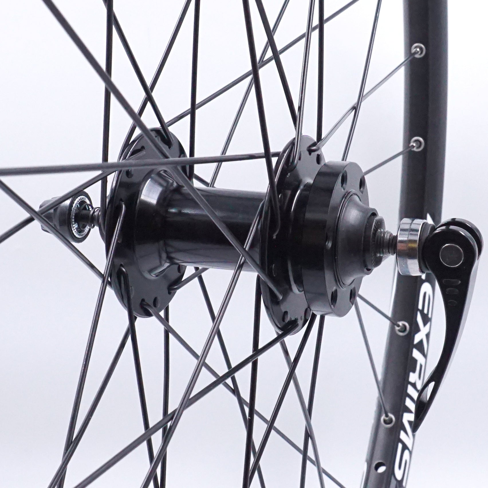 Alex XD-Elite 27.5 Inch Black Front and Rear QR 6-Bolt Disc HG Cassette Type Wheelset