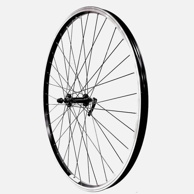Alex Z1000 27.5 FRONT Wheel 9x100 QR BLACK Singlewall Rim Brake Only - The Bikesmiths